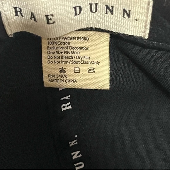 Rae Dunn's 'Go Girl' Adjustable Black Ball Cap - Picture 11 of 13